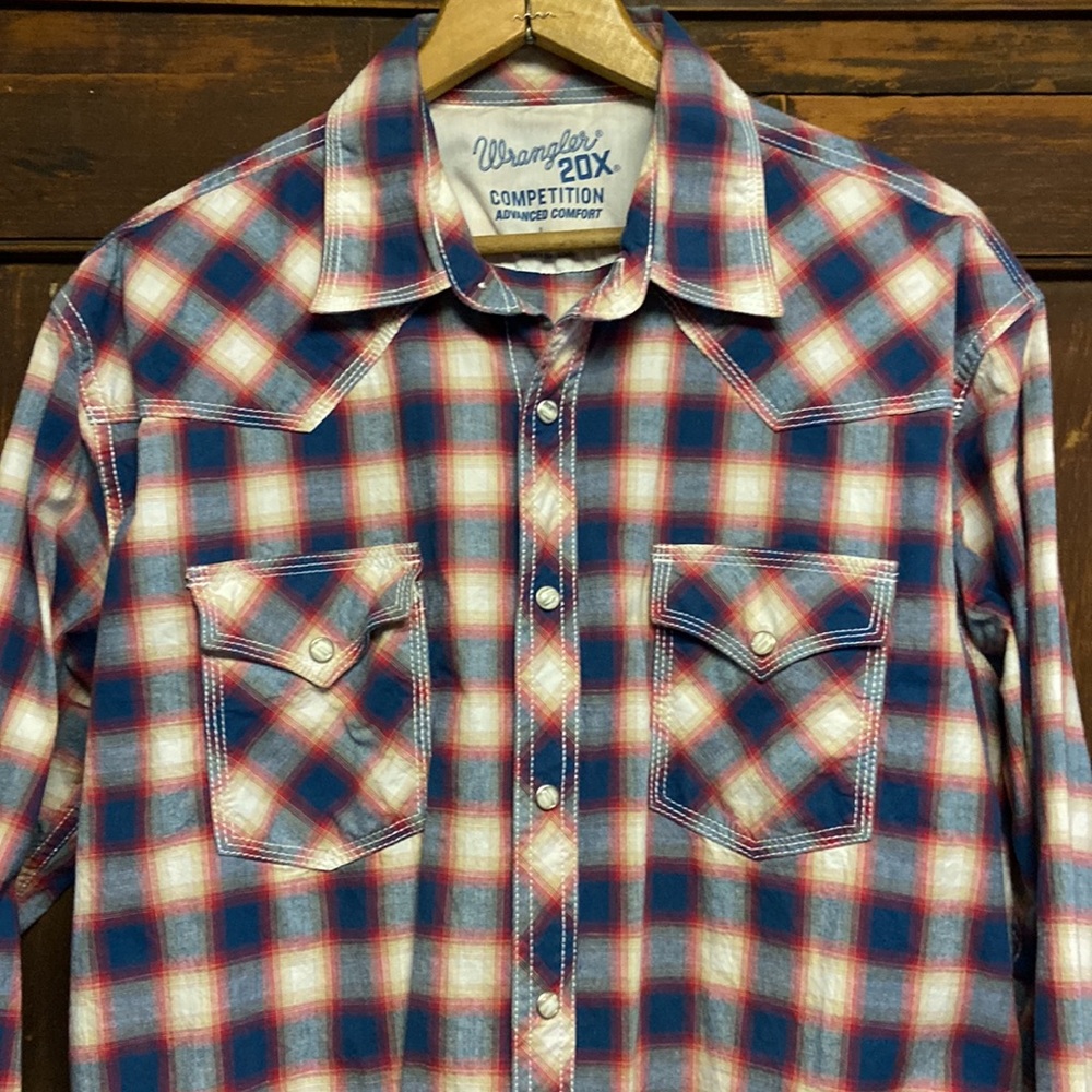 Wrangler 20x Competition Western Snap Shirt